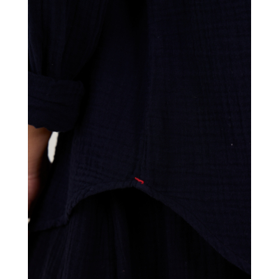 Xírena Scout Shirt Blouse Navy