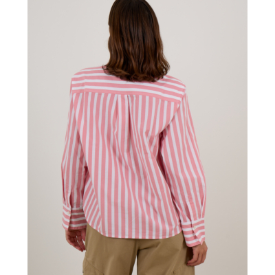Xírena Monroe Blouse Gestreept Roze
