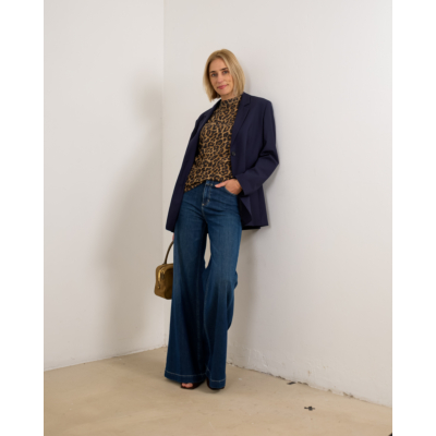 Closed Lola wol-mix blazer navy