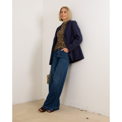 Closed Lola wol-mix blazer navy