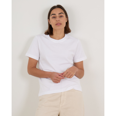 Closed T-shirt Wit Met Print Op De Achterkant