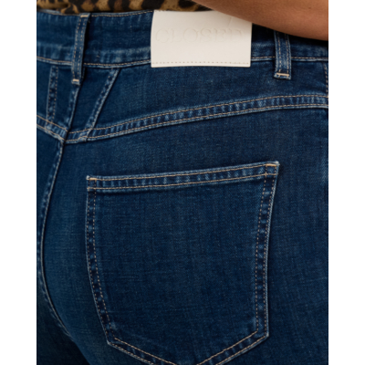 Closed Glow Up Wide Leg Jeans Donker Blauw