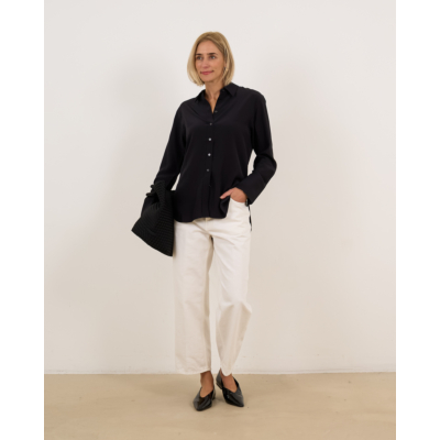 Joseph Zijde Joe blouse zwart