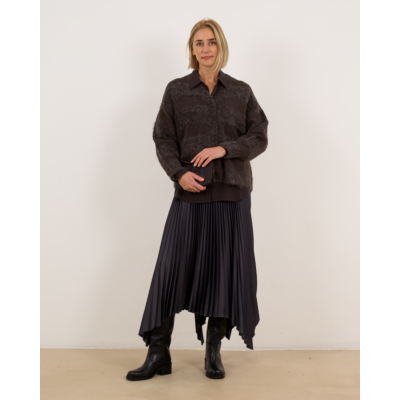 Joseph Ade asymmetrische midi rok grijs