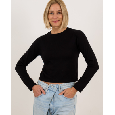 Extreme Cashmere n°451 lisa longsleeve t-shirt raven