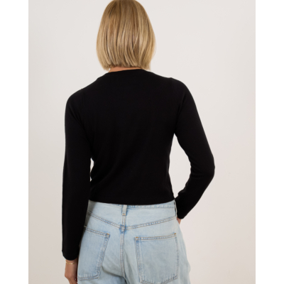 Extreme Cashmere n°451 lisa longsleeve t-shirt raven