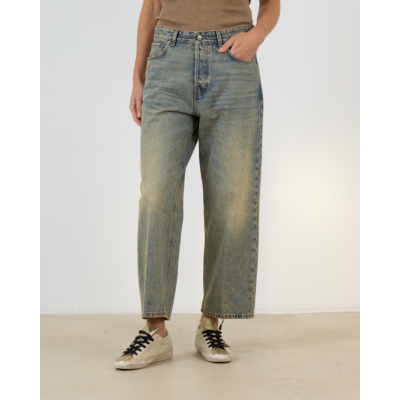 Haikure Betty Wide Leg Jeans Earth Blauw
