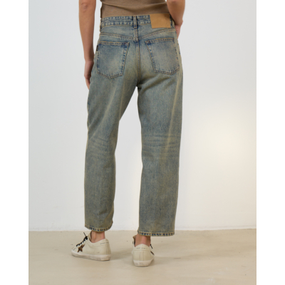 Haikure Betty Wide Leg Jeans Earth Blauw