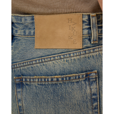 Haikure Betty Wide Leg Jeans Earth Blauw
