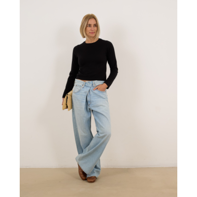 Agolde Vana Fold Jean Spark