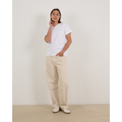 Closed T-shirt Wit Met Print Op De Achterkant