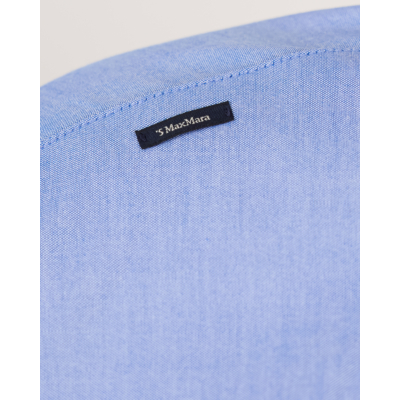'S Max Mara  Cotton Oxford shirt Cornflower
