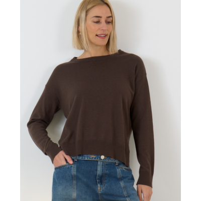 'S Max Mara  Wollen Pullover Donker Bruin