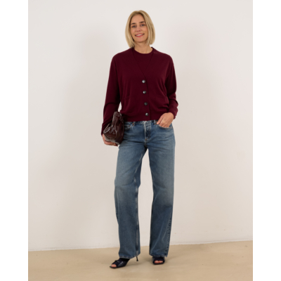 Weekend Max Mara  Pullover Korte Mouw Bordeaux