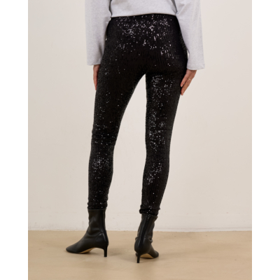 Weekend Max Mara  Sequin Pantalon Black