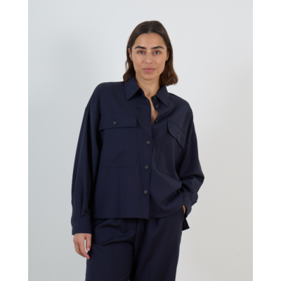Weekend Max Mara  Wollen Blouse Navy