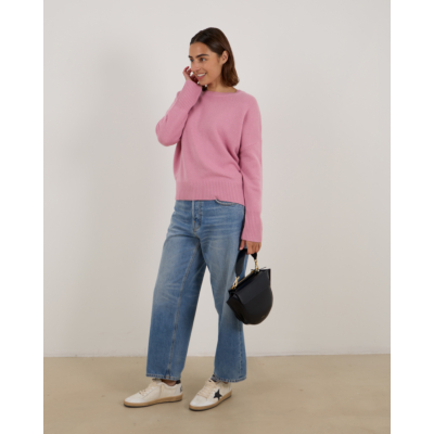 Lisa Yang Mila Kasjmier Pullover Trui Roze