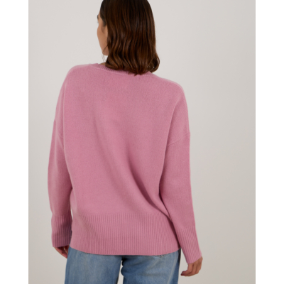 Lisa Yang Mila Kasjmier Pullover Trui Roze