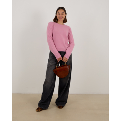 Lisa Yang Mable Kasjmier Pullover Trui Roze