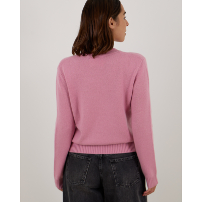 Lisa Yang Mable Kasjmier Pullover Trui Roze