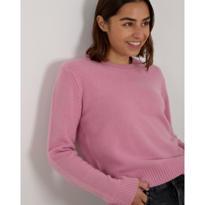 Lisa Yang Mable Kasjmier Pullover Trui Roze