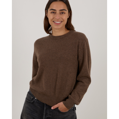 Lisa Yang Greer Kasjmier Pullover Trui Taupe