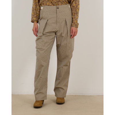 Marant Étoile pantalon regular fit dames BEKH BEIGE/KHAKI