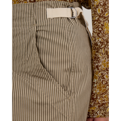 Marant Étoile pantalon regular fit dames BEKH BEIGE/KHAKI