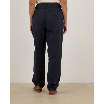 Marant Étoile Neriah Geplooide Jeans Verwassen Zwart