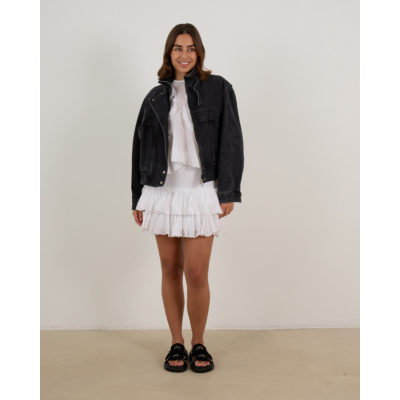 Marant Étoile Joseline Denim Jack Faded Black