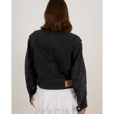 Marant Étoile Joseline Denim Jack Faded Black