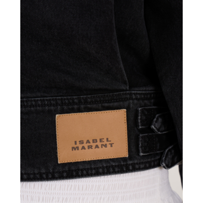 Marant Étoile Joseline Denim Jack Faded Black