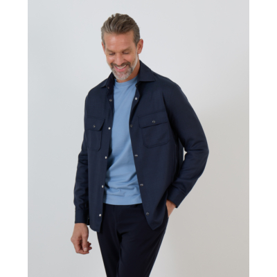 Marco Pescarolo Next Overshirt Navy