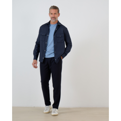 Marco Pescarolo Next Overshirt Navy