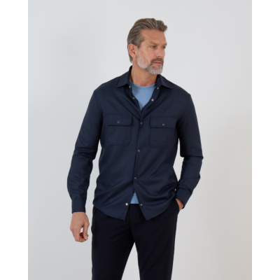 Marco Pescarolo Next Overshirt Navy