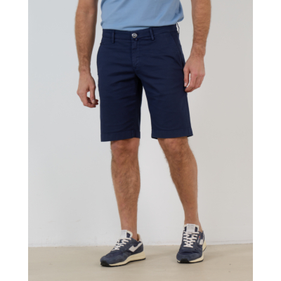Jacob Cohën Bob Slim Fit Short Donker Blauw