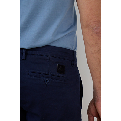 Jacob Cohën Bob Slim Fit Short Donker Blauw