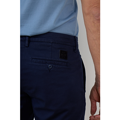 Jacob Cohën Bob Slim Fit Short Donker Blauw