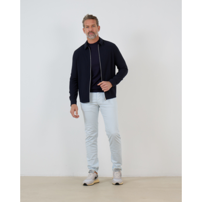 Jacob Cohën Nick Slim Pantalon Licht Blauw