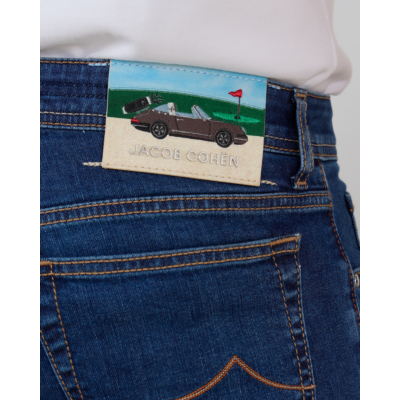 Jacob Cohën Bard Porsche Jeans Donker Blauw