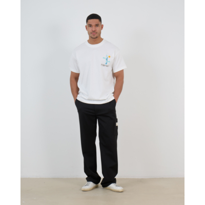Flâneur Festival Map T-shirt Wit