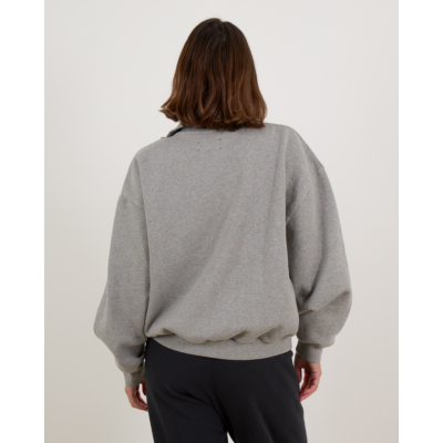 Ame Antwerp Nona Cardigan Vest met Rits Grijs