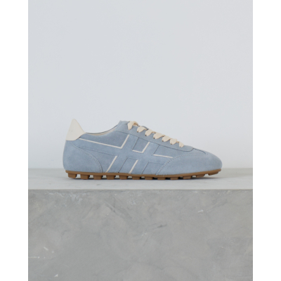 Hogan  Olympia Sneakers Retro Suede Licht Blauw