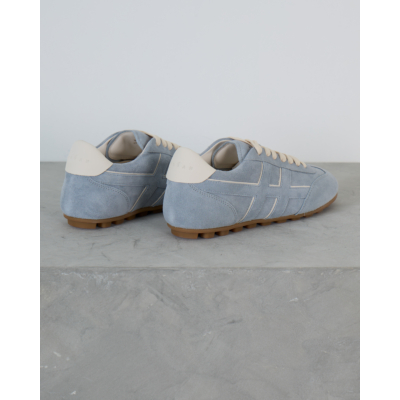 Hogan  Olympia Sneakers Retro Suede Licht Blauw