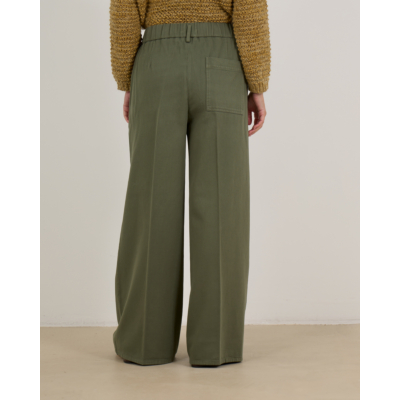 Forte Forte Pantalon Kakigroen