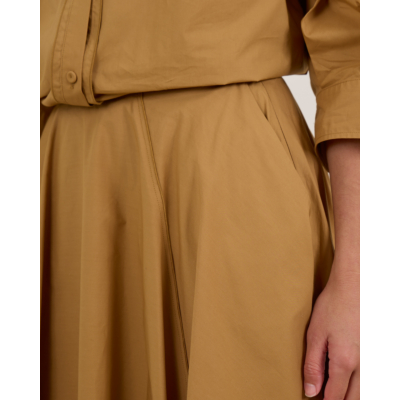 Forte Forte Midi Rok Camel