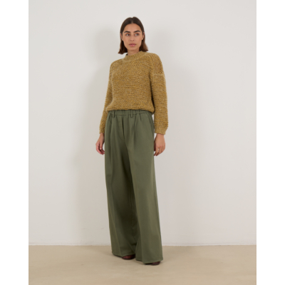 Forte Forte Pantalon Kakigroen