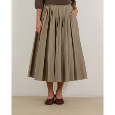 6397 Midi Rok Plaited