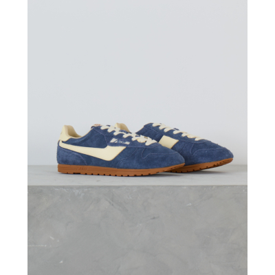 Autry Windspin Suede Sneakers Blauw