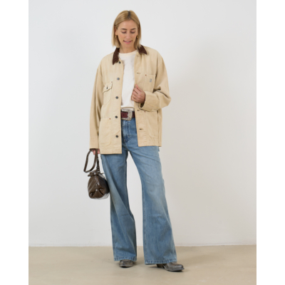 Denimist Oversized Chore Jack Khaki Beige